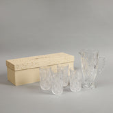 Dupio Crystal Carafe With 4 Glasses Set